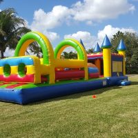 Obstacle Courses & Interactive Games Combo with Obstacle